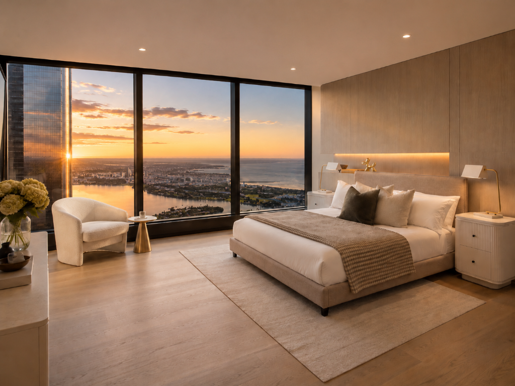 Sky Penthouse interiors
