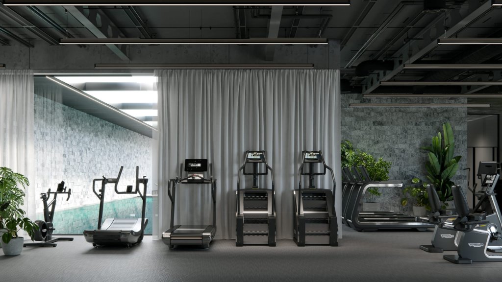 The Technogym wellness gym