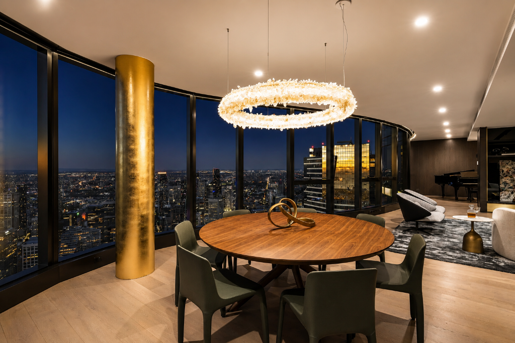 Sky Penthouse interiors