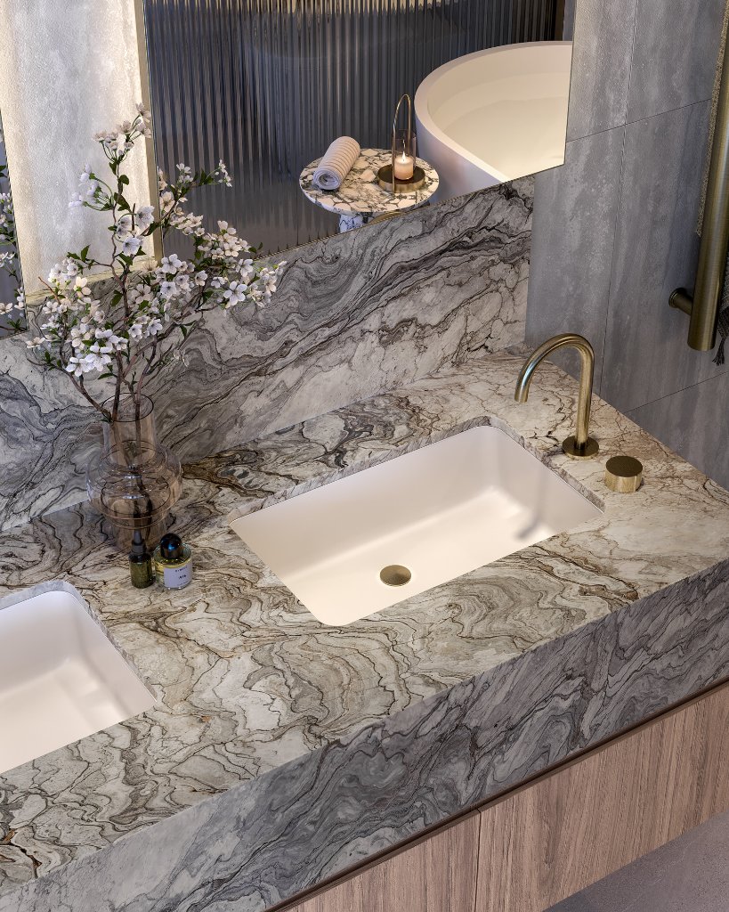 The penthouse ensuite