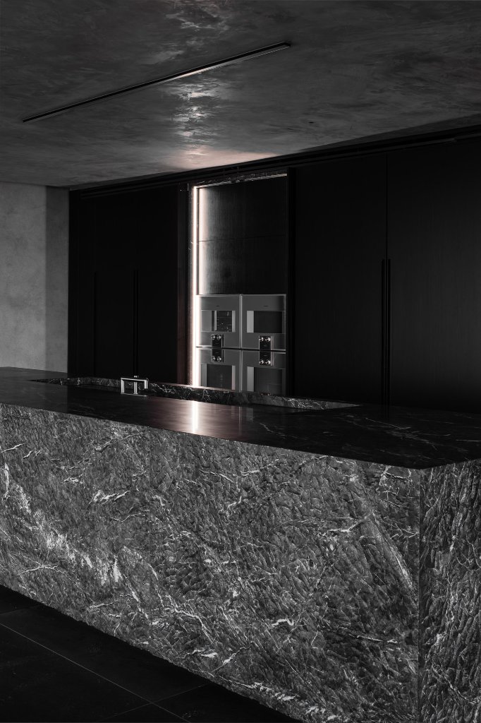 Gaggenau kitchen, Japan black joinery