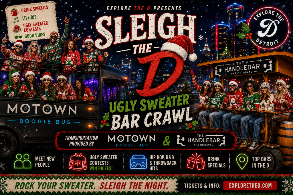 Sleigh the D: Ugly Sweater Bar Crawl