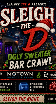 Sleigh the D: Ugly Sweater Bar Crawl