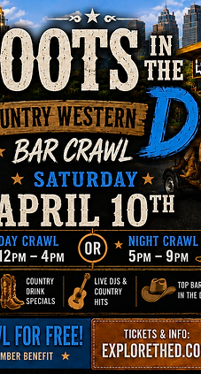 Boots in the D: Country Western Bar Crawl