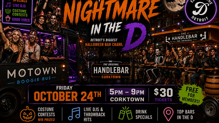 Nightmare in the D: Halloween Bar Crawl