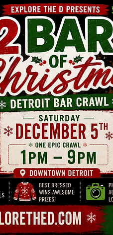 12 Bars of Christmas: Detroit Bar Crawl