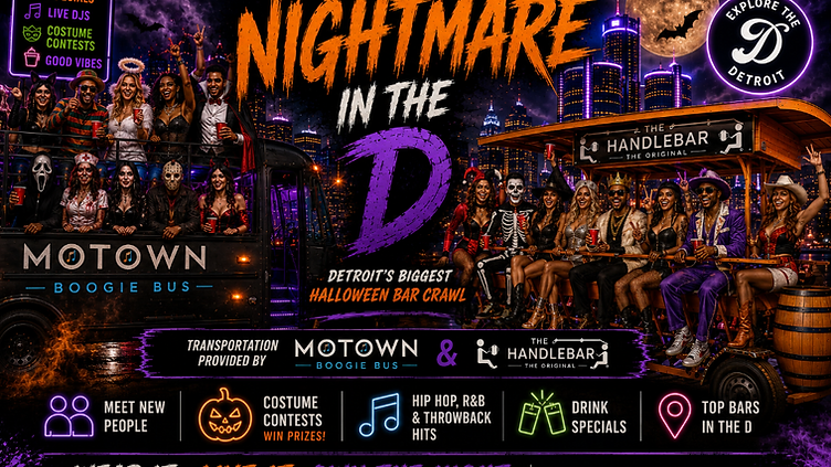 Nightmare in the D: Halloween Bar Crawl