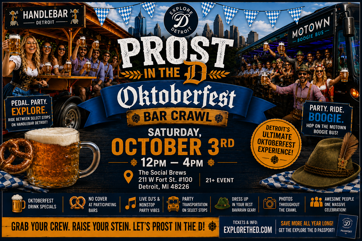 Prost in the D: Oktoberfest Bar Crawl
