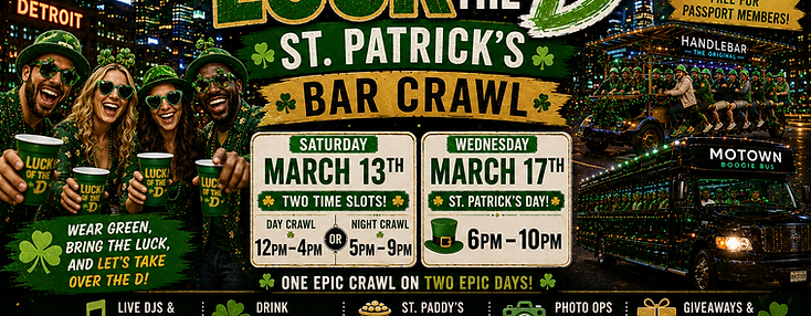 Luck of the D: St. Patrick's Bar Crawl