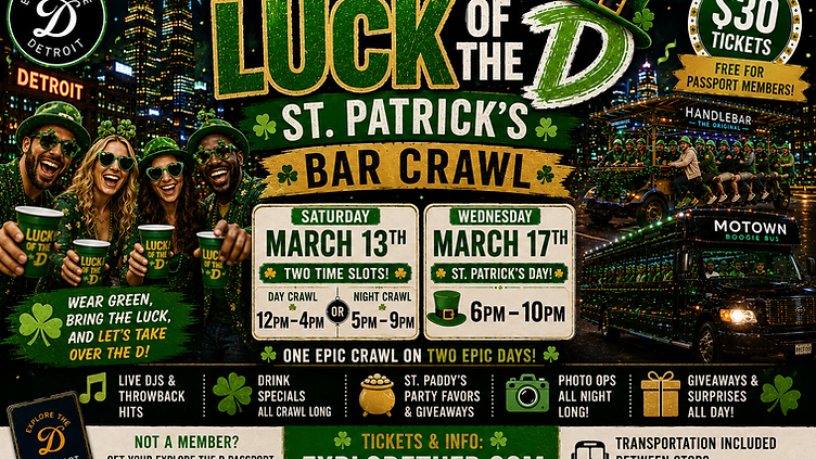 Luck of the D: St. Patrick's Bar Crawl