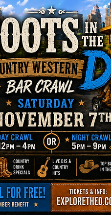 Boots in the D: Country Western Bar Crawl