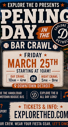 Opening Day in the D: Tigers Bar Crawl