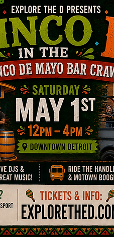 Cinco in the D: Cinco de Mayo Bar Crawl