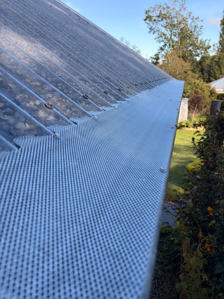 Professional gutter guard installation on Australian home