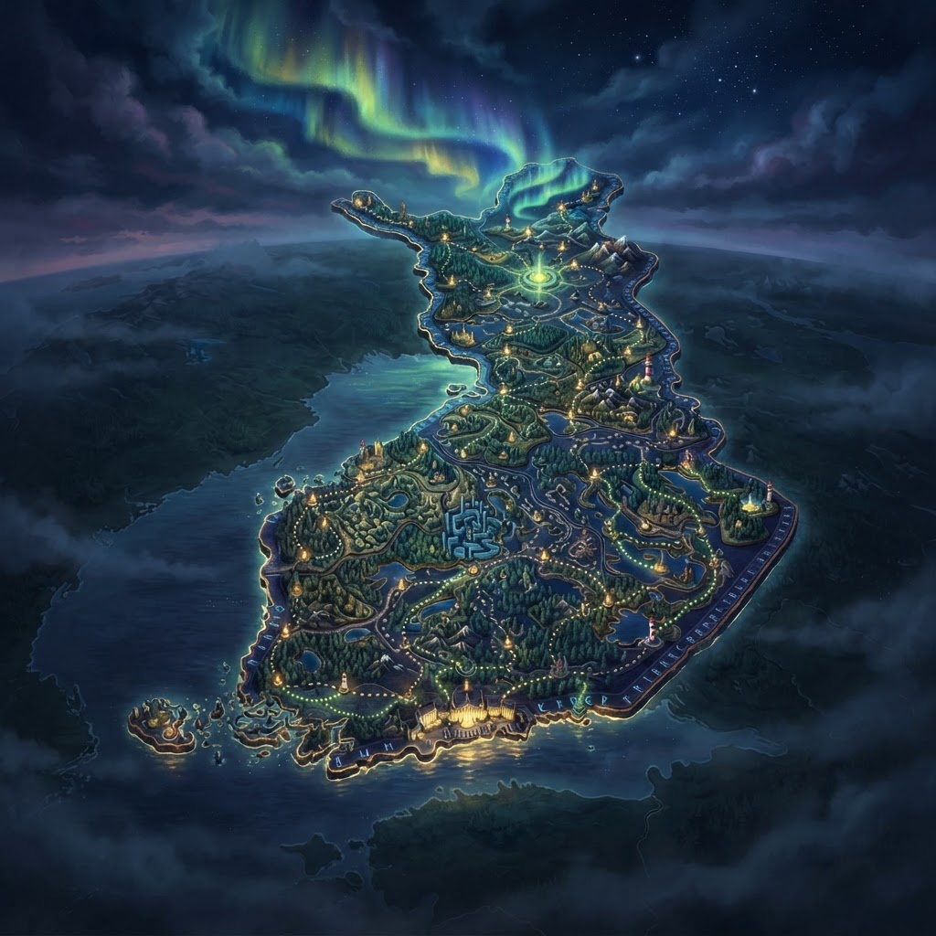 Suomi pelilautana