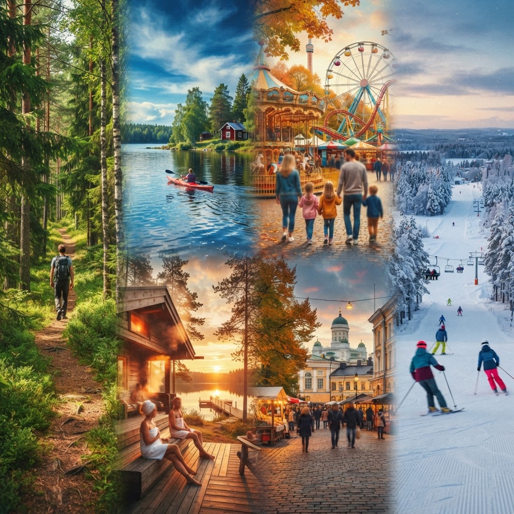 Aktiviteetteja ympäri Suomen
