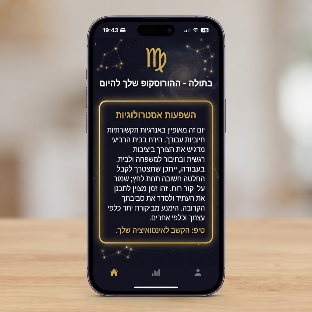 הורוסקופ יומי