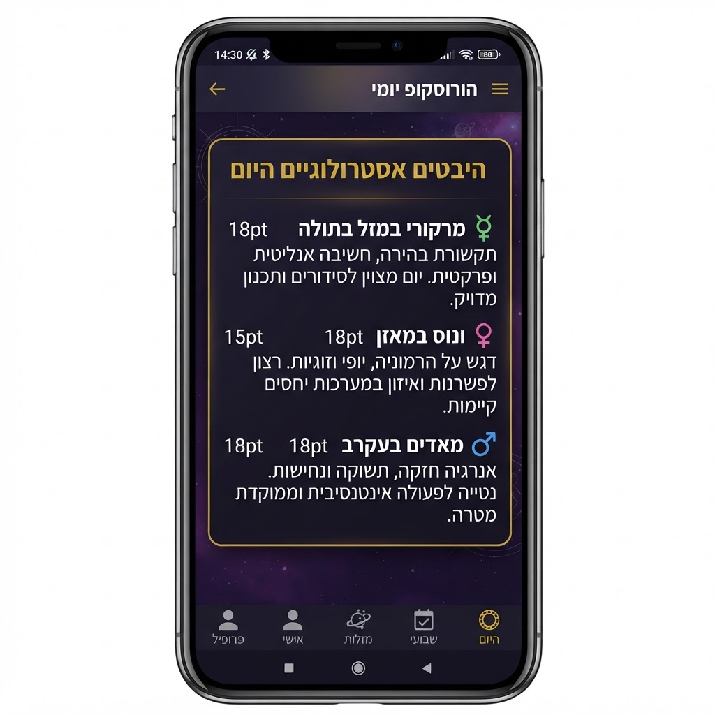 היבטים אסטרולוגיים