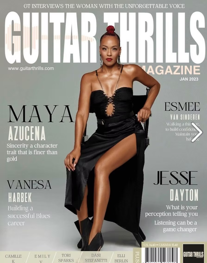 Maya Azucena - Guitar Thrills Magazine