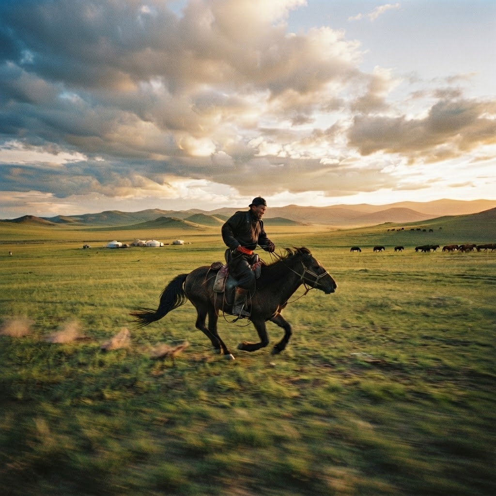 Ride Horses Across the Steppes of Mongolia