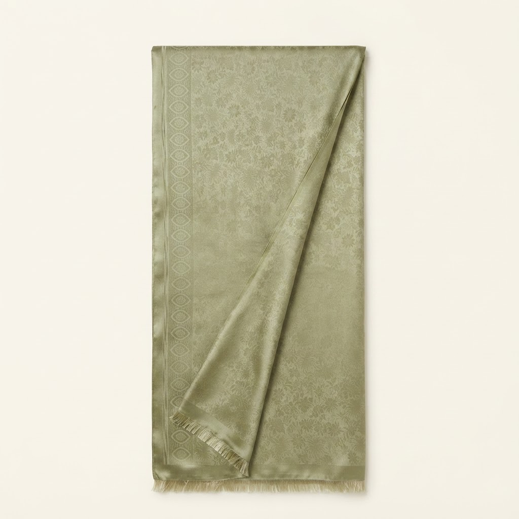 Edelweiss 100% Silk Shawl