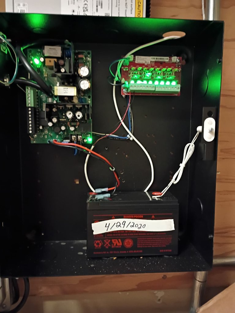 Access Control Panel Install