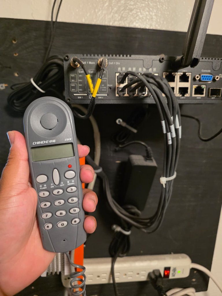 Network Line Testing