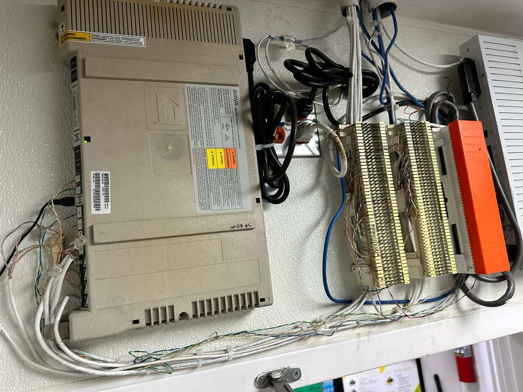Avaya Phone System & Punch Down Block