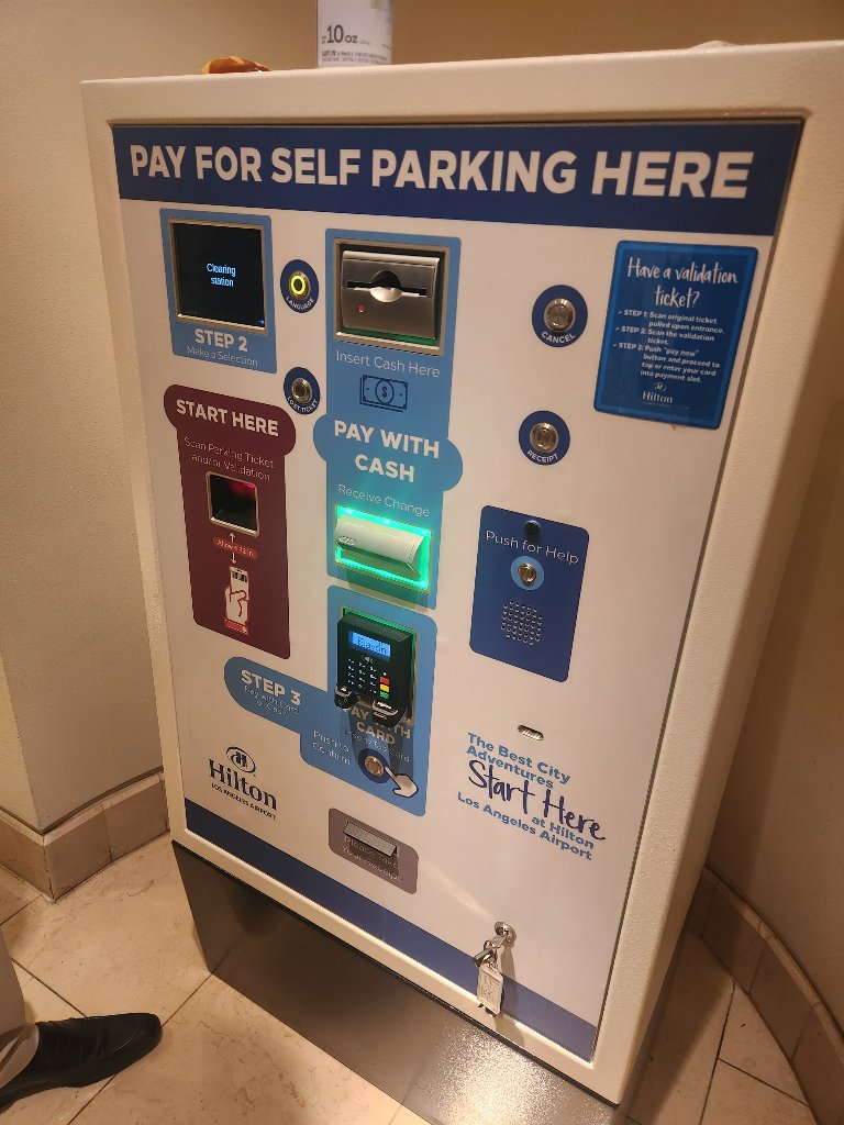 Parking Kiosk Deployment – Hilton LAX