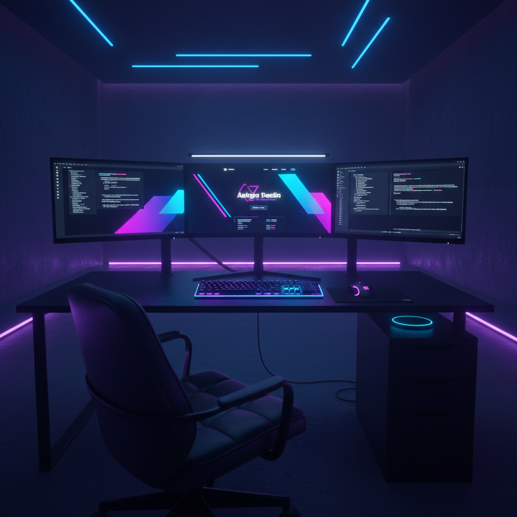 Tech workspace
