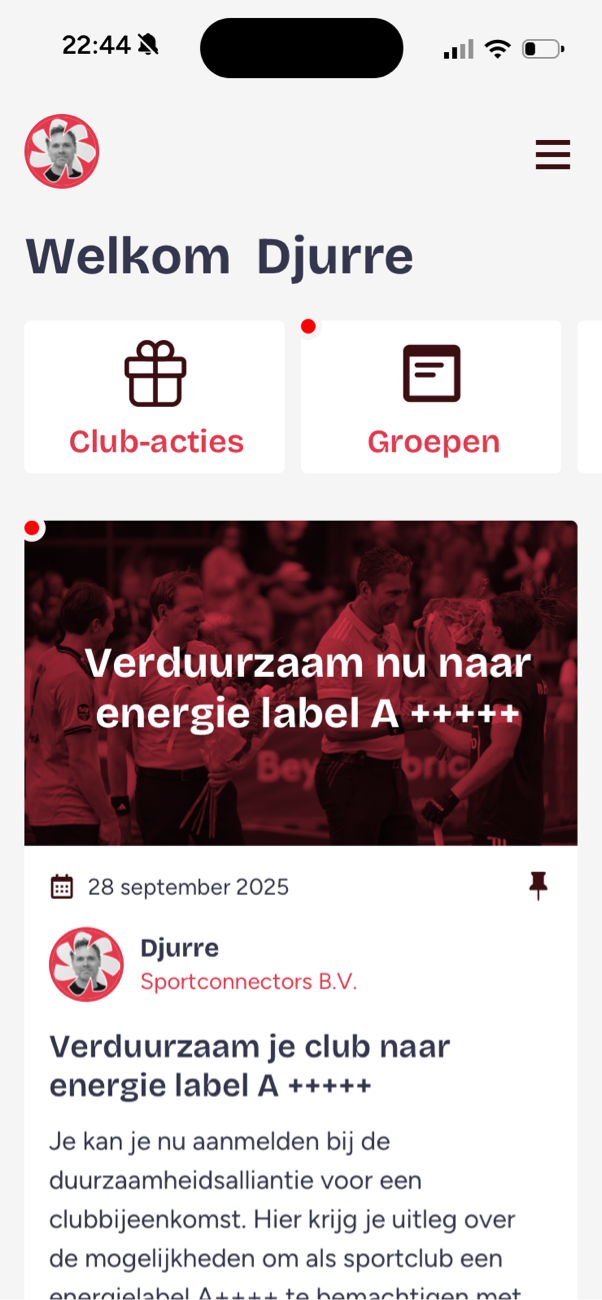 Sportconnectors App