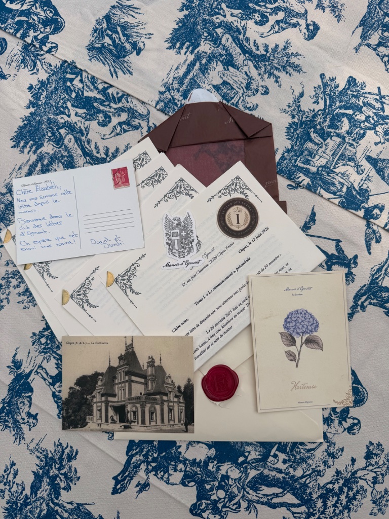 Lettre du Club des Lettres d'Egmont