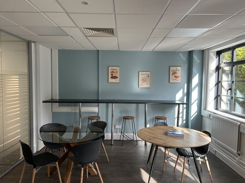 Breakout and dining area