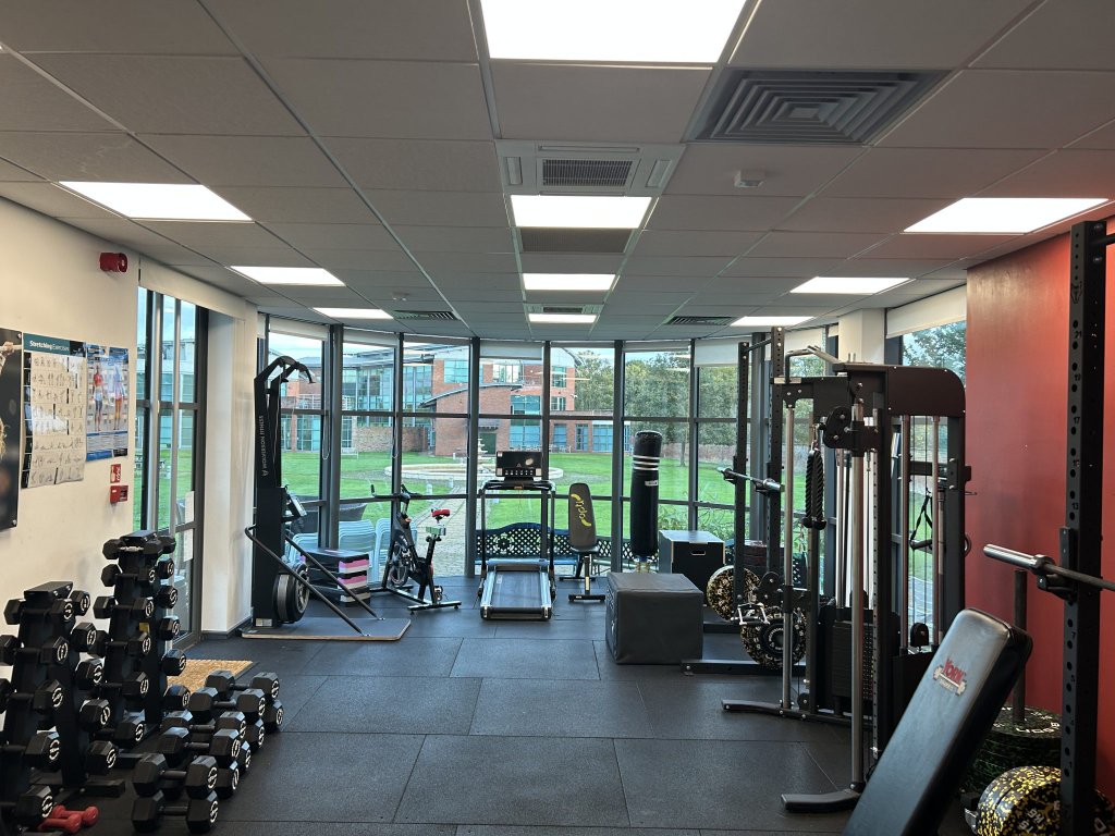 Gym and fitness room