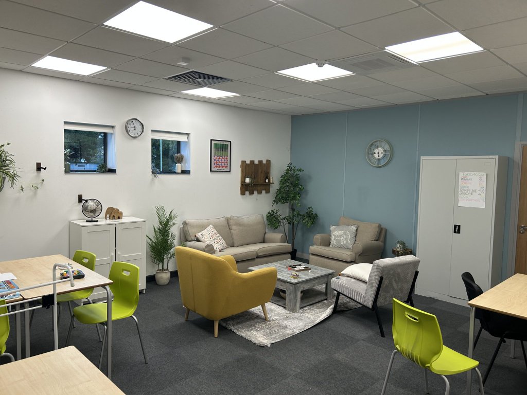 Breakout and chill-out room