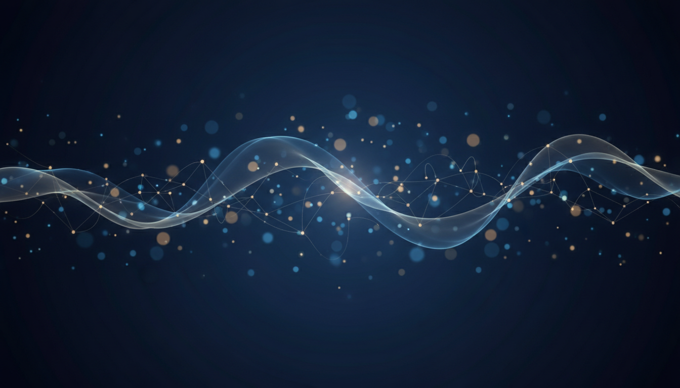 Abstract deep blue background