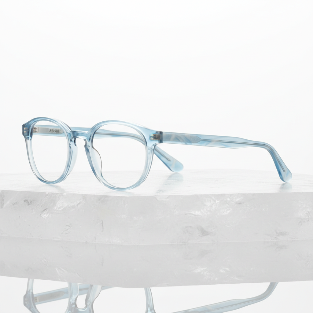 ANNIE Transparent Blue