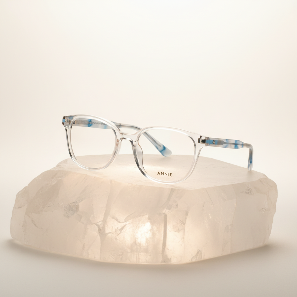 ANNIE Transparent Blue