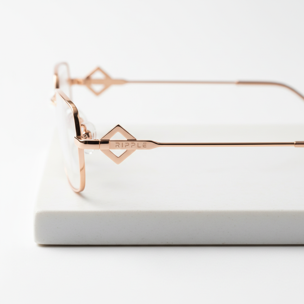 RIPPLE Rose Gold Minimalist