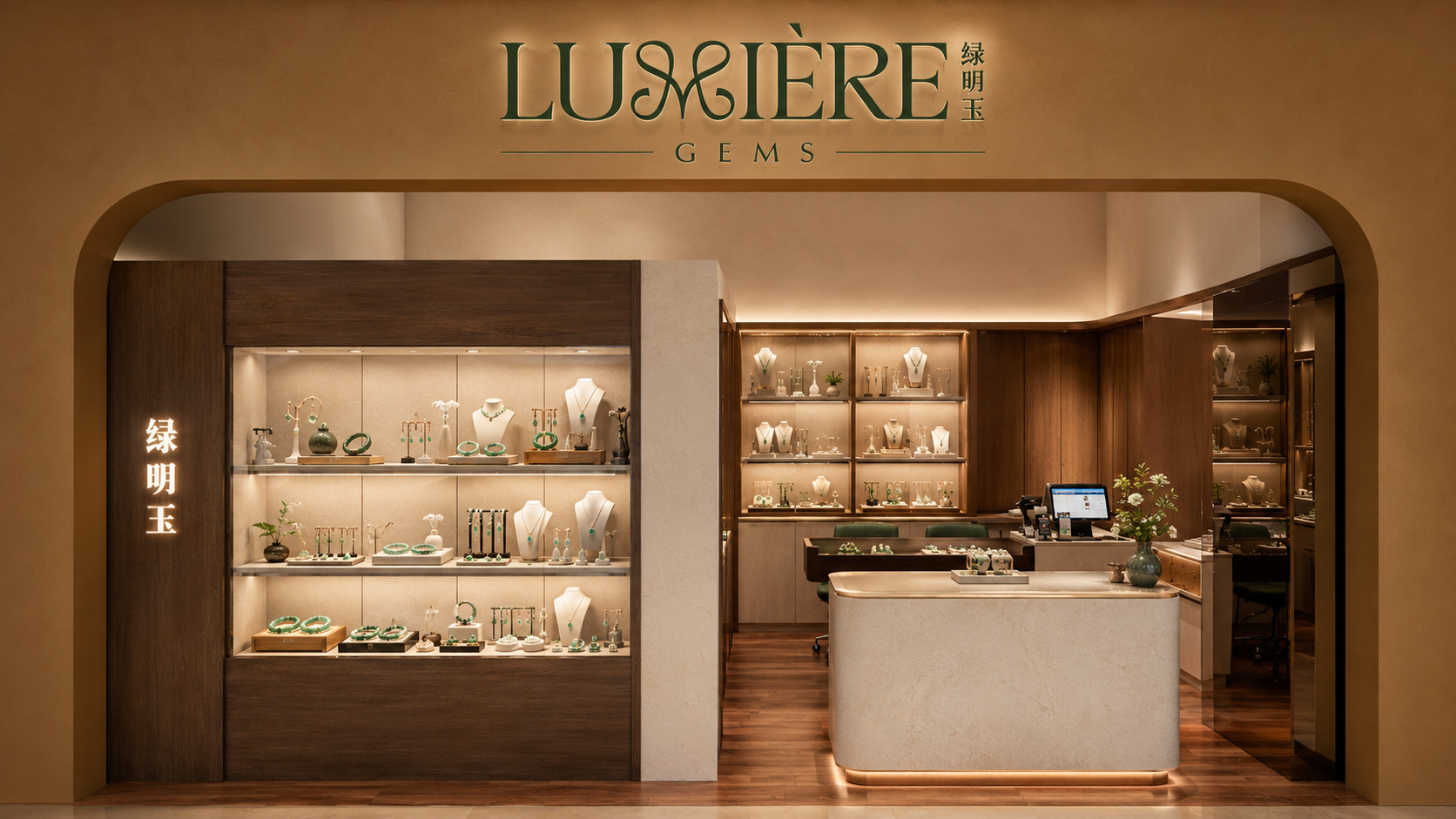 LUMIÈRE GEMS Studio interior