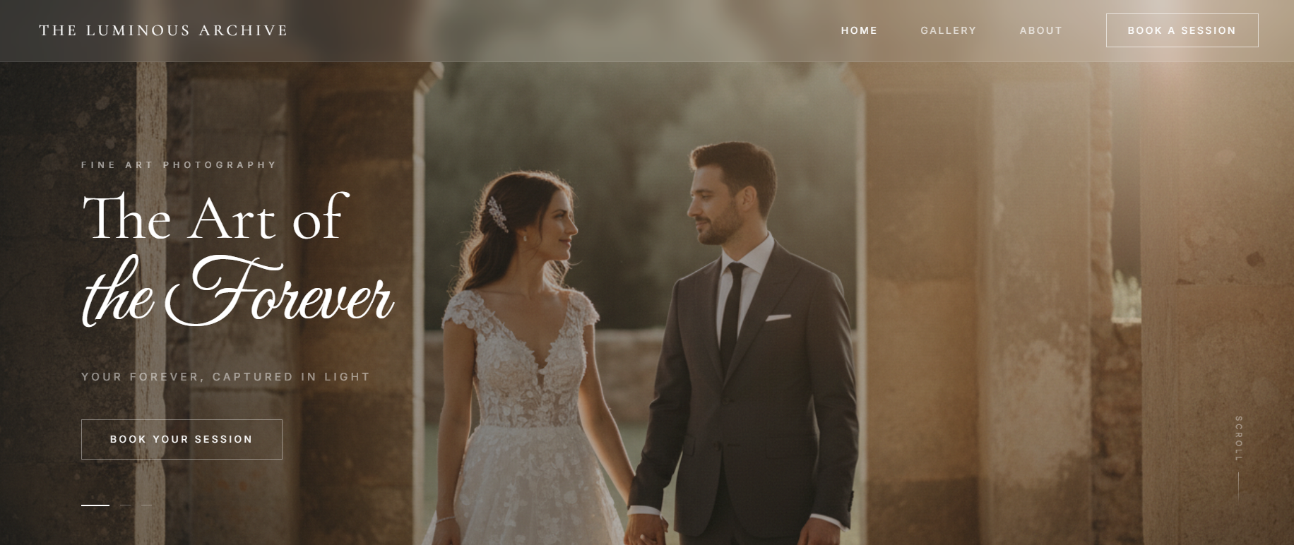 Photography Website   template preview