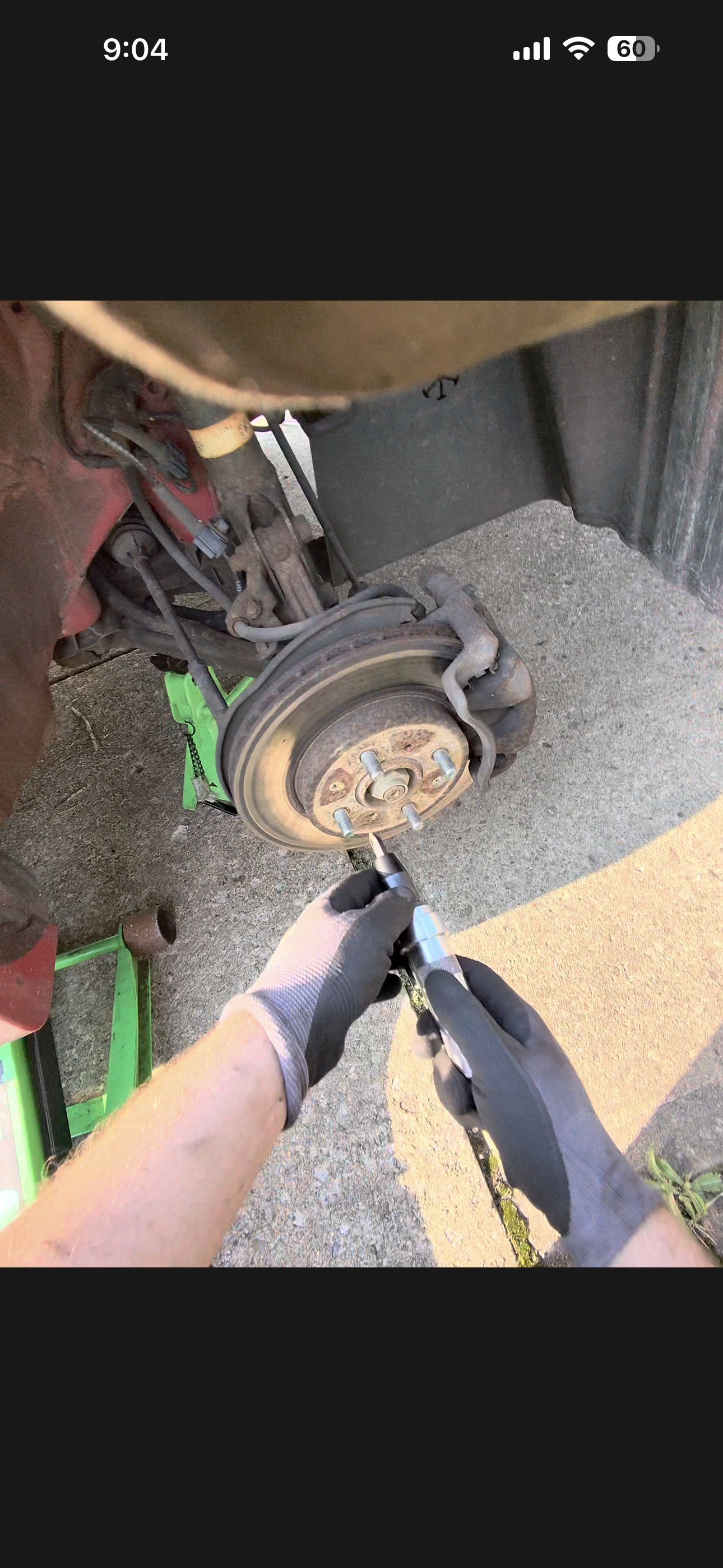 Honda Fit Front Brake Service — Rotors & Pads
