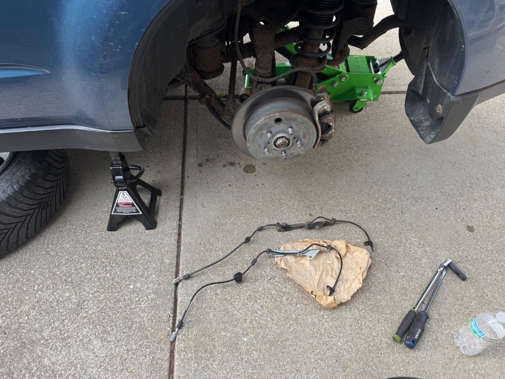 Brake Service – Rotor & ABS Sensor Replacement