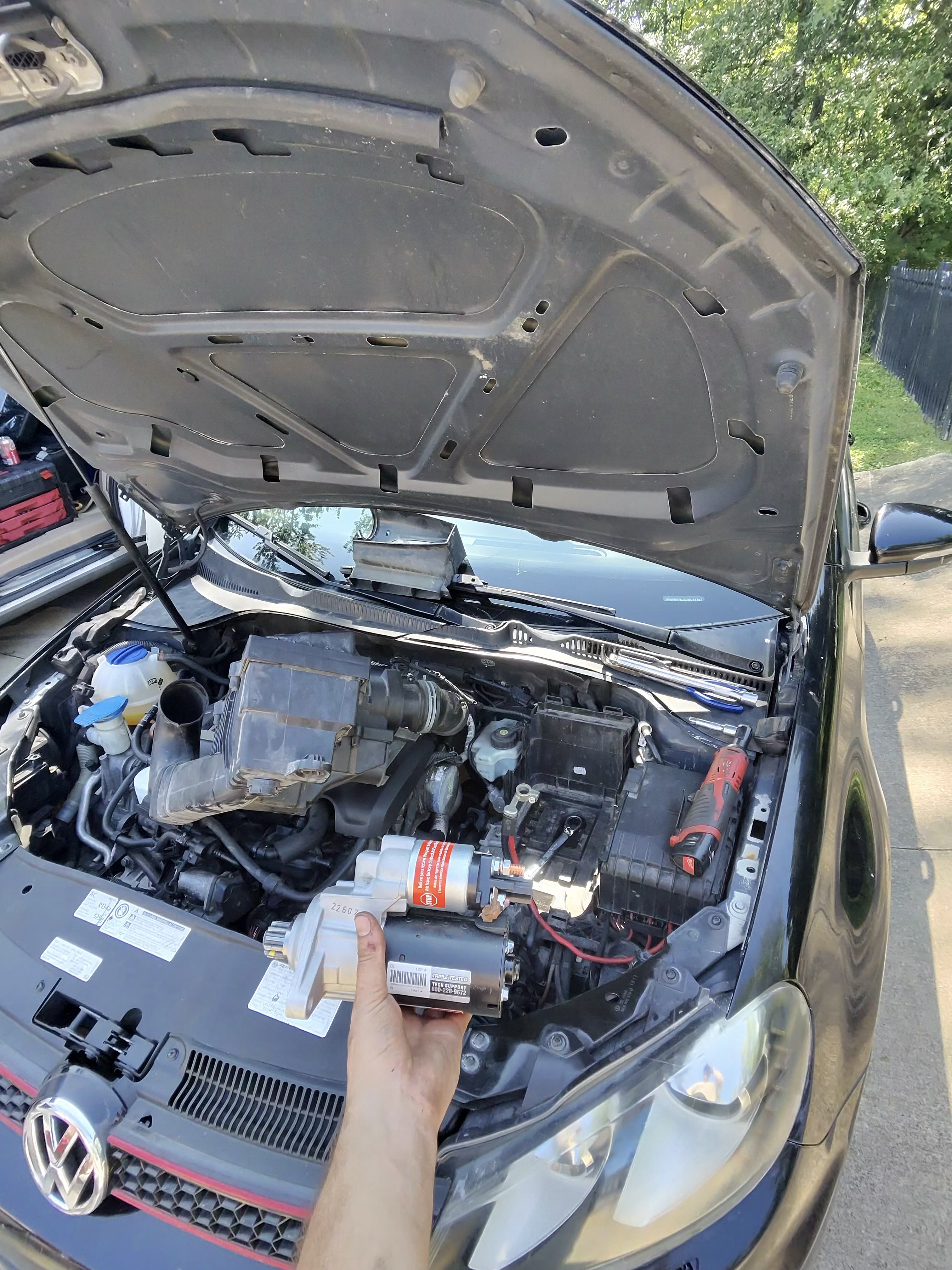 Volkswagen GTI Starter Replacement