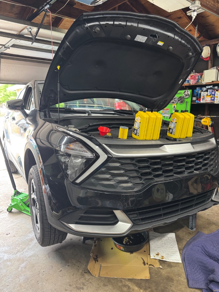 Oil Change – Kia Sportage