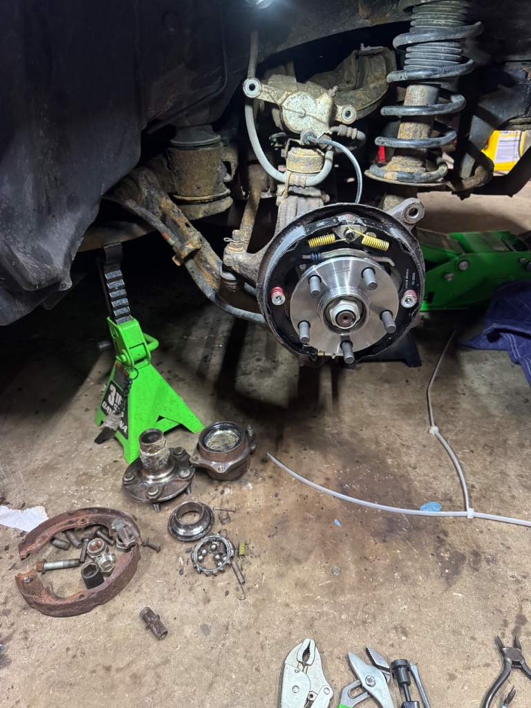Rear Brake Drum & Hub Assembly