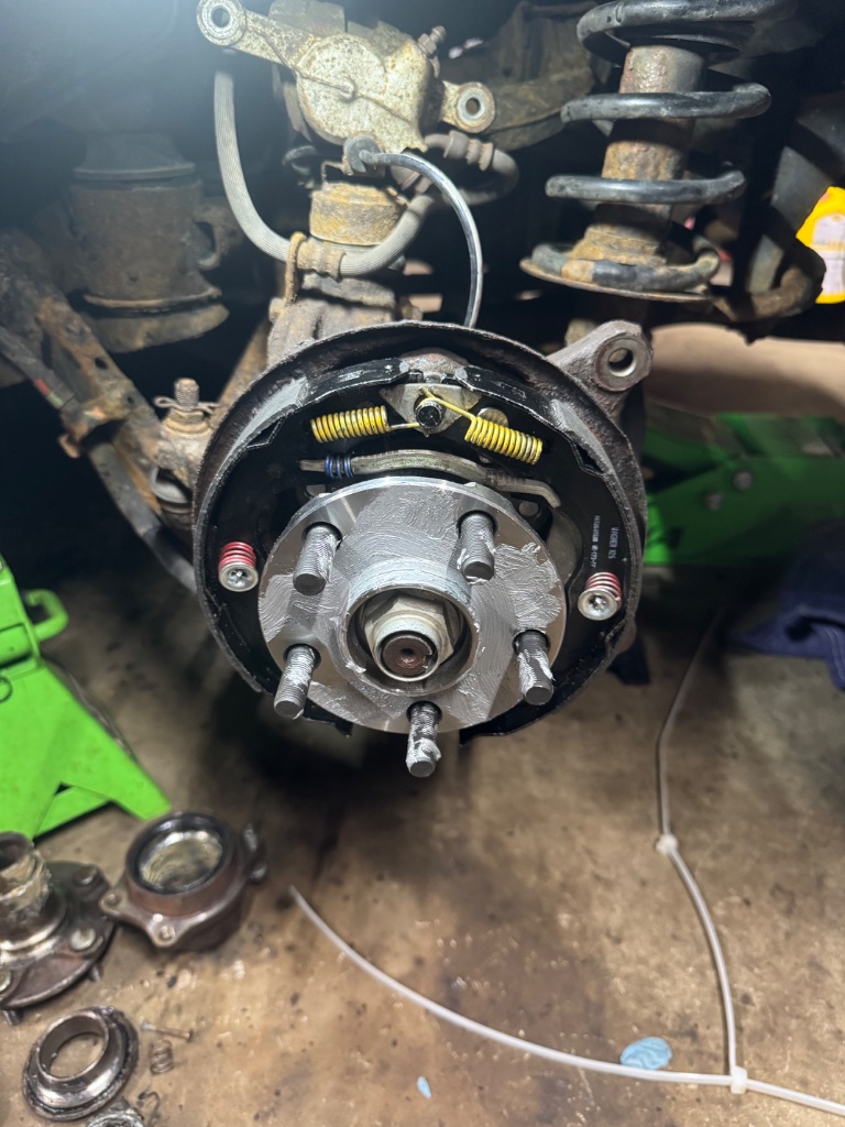 Rear Drum Brake Shoe Replacement