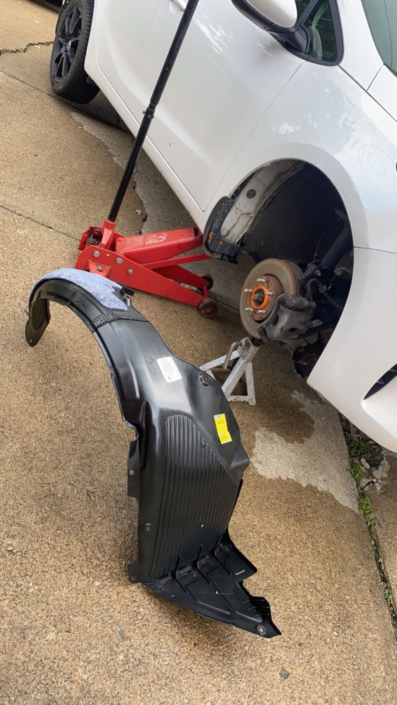 Fender Liner & Brake Service