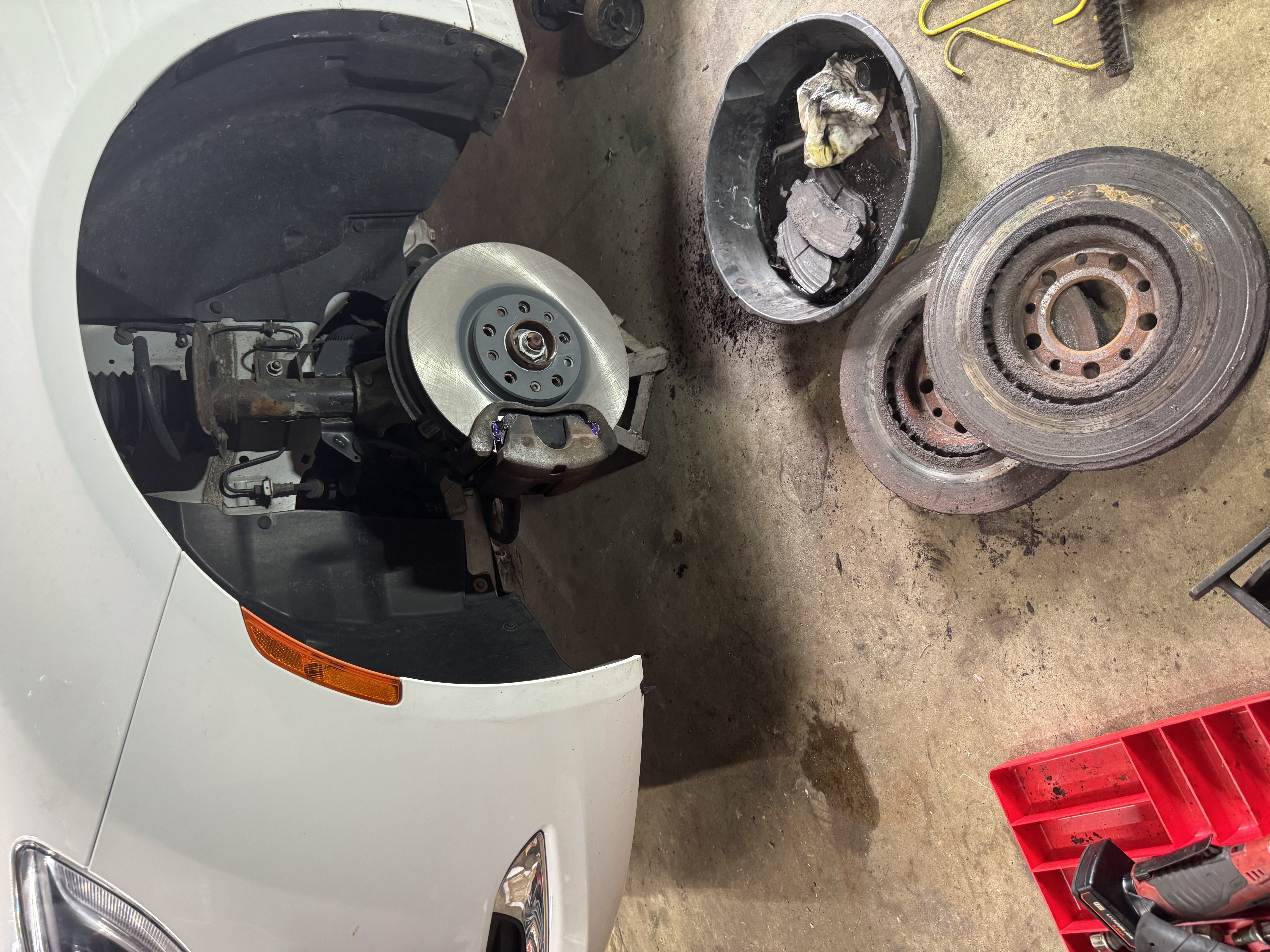 Chrysler 200 Brake Job — Front & Rear Rotors and Pads