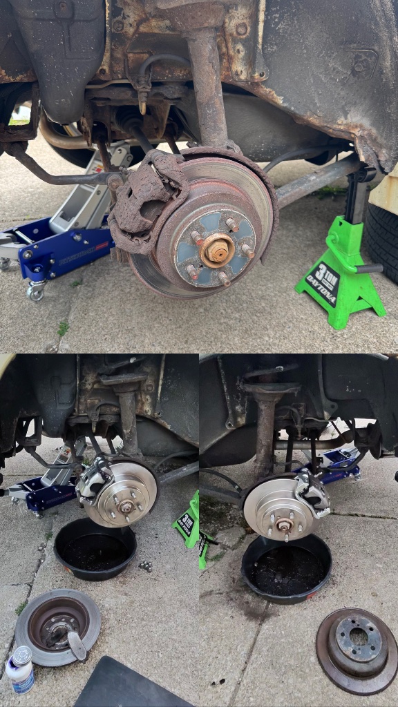 Subaru Rear Brake Job – Caliper, Rotor & Pads